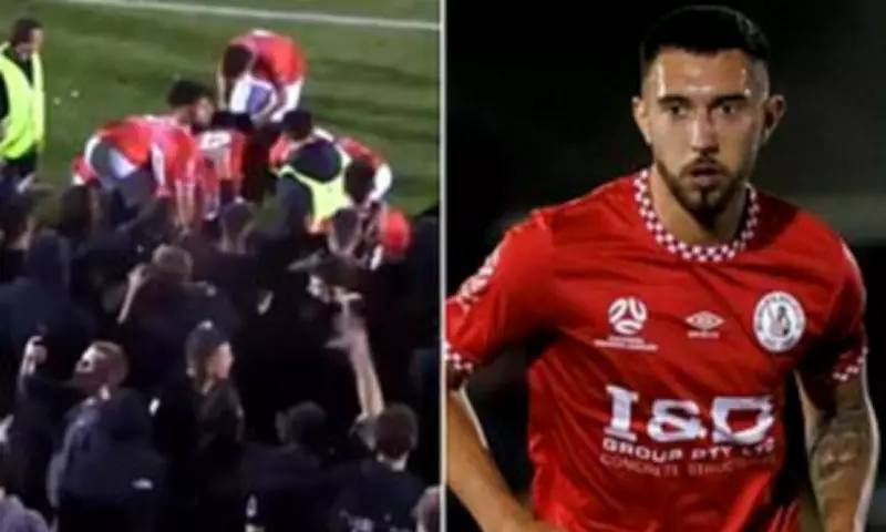 Australian Footballer Injured as Fence Collapses During Crowd Celebration
