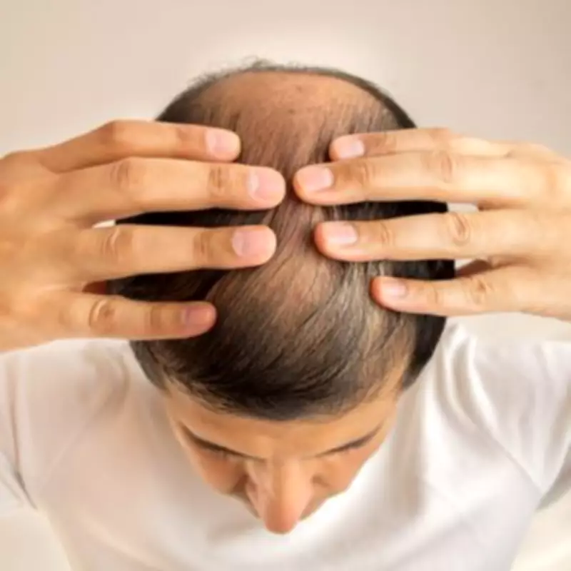 Balding Man's Dramatic Shave Leaves Him Looking Decades Younger