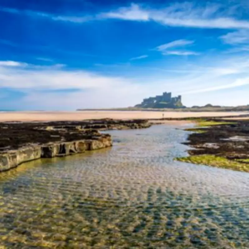 Bamburgh Beach Named World's Third Best, Outshining Cornwall and Devon