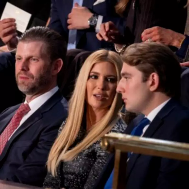 Barron Trump's Mysterious Whisper to Ivanka Before Iran Conflict Revealed