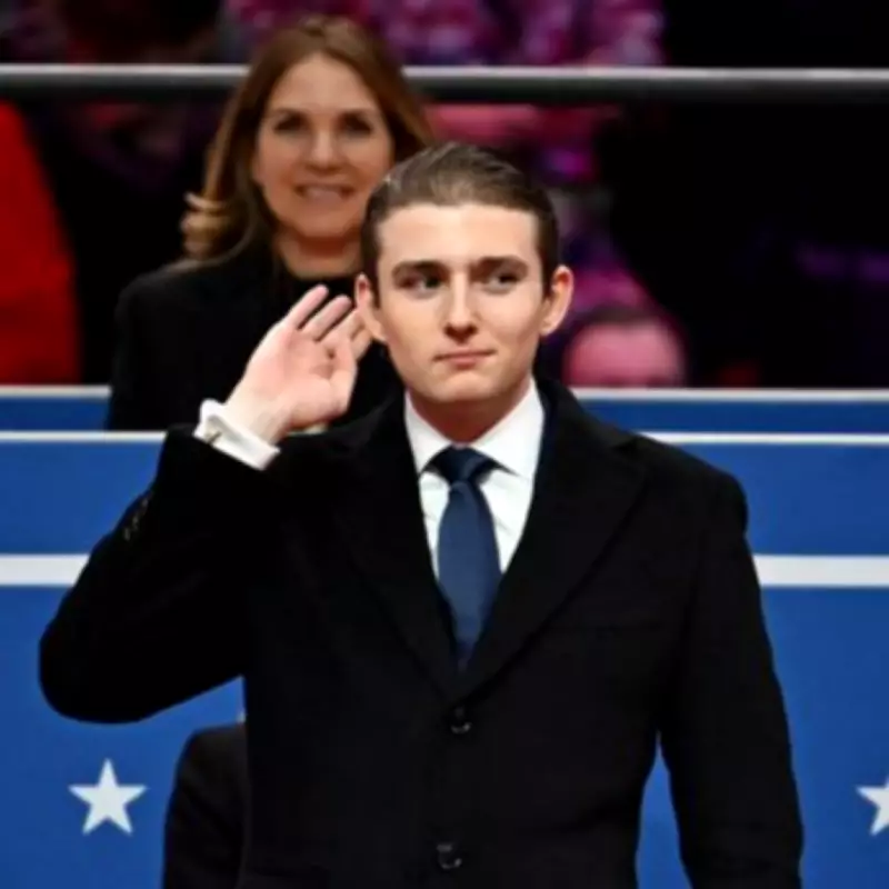 Barron Trump's 'Tech Skill' Mocked Amid Military Eligibility Questions