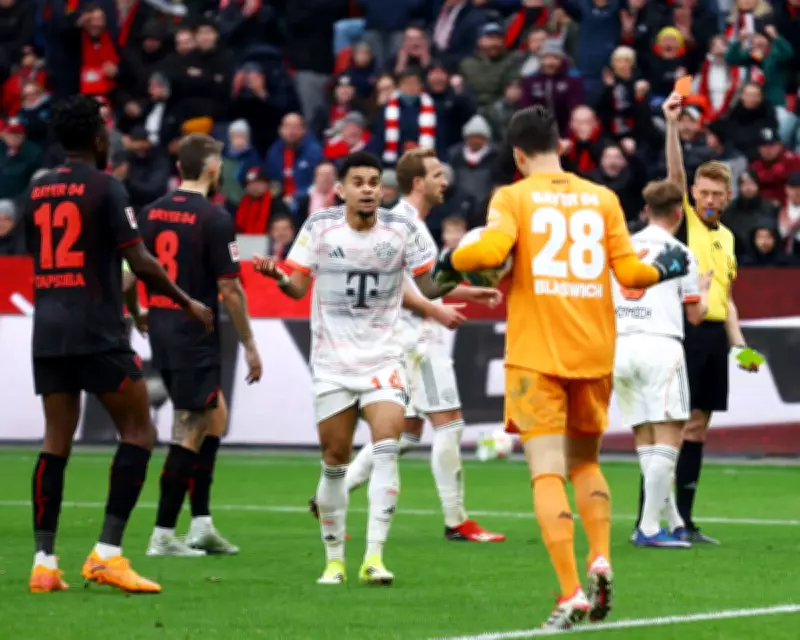 Bayern Munich's Luis Díaz Sees Red in Dramatic Bundesliga Draw at Leverkusen