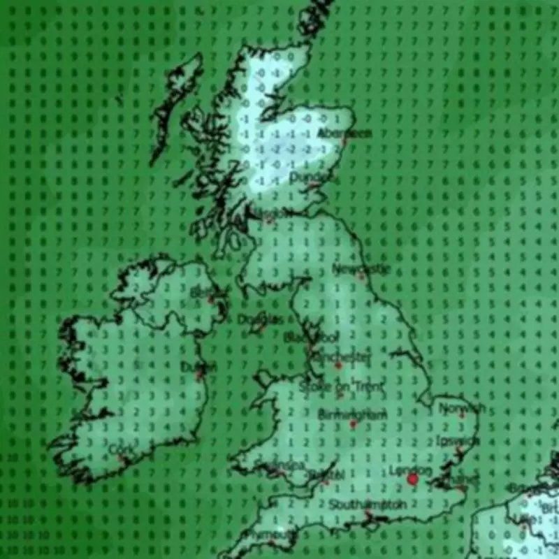 Beast from the East Snow Maps Predict UK Blizzard in April, Spares Only Northern Ireland