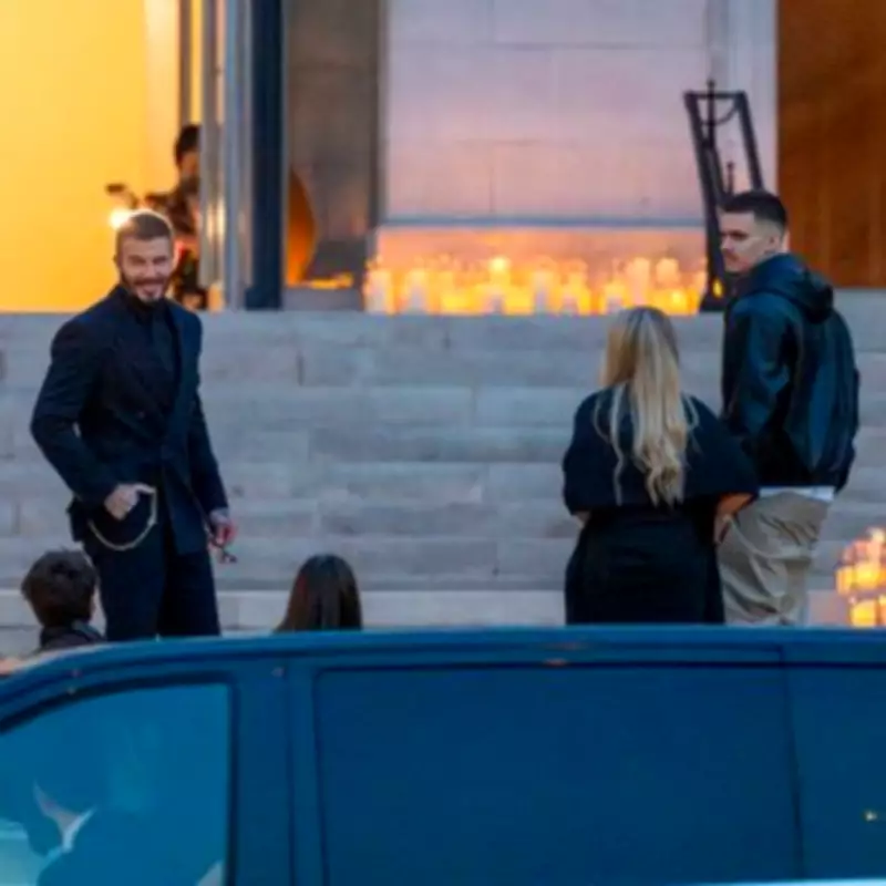 Beckham Family United at Paris Fashion Week Amid Brooklyn Estrangement