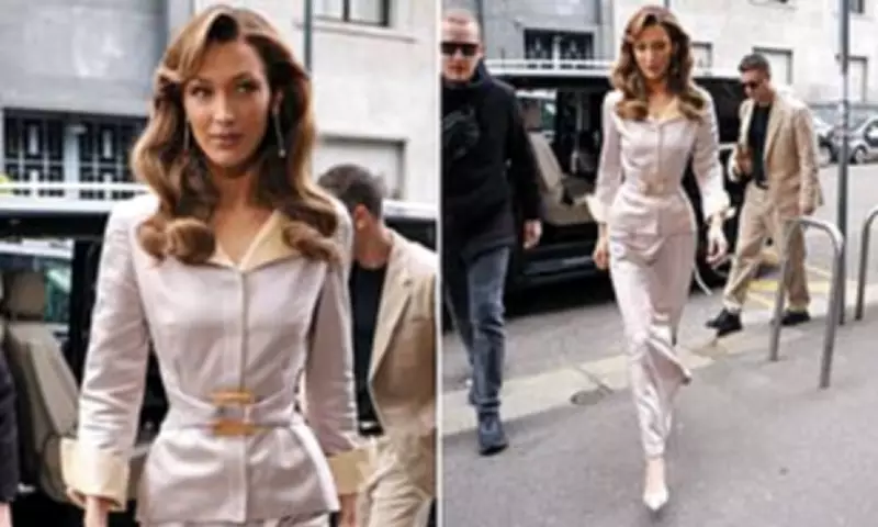 Bella Hadid Stuns in White at Orebella Brunch Amid Lyme Disease Battle