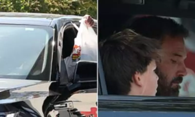 Ben Affleck Shares Father-Son Time at Drive-Thru with Teen Samuel