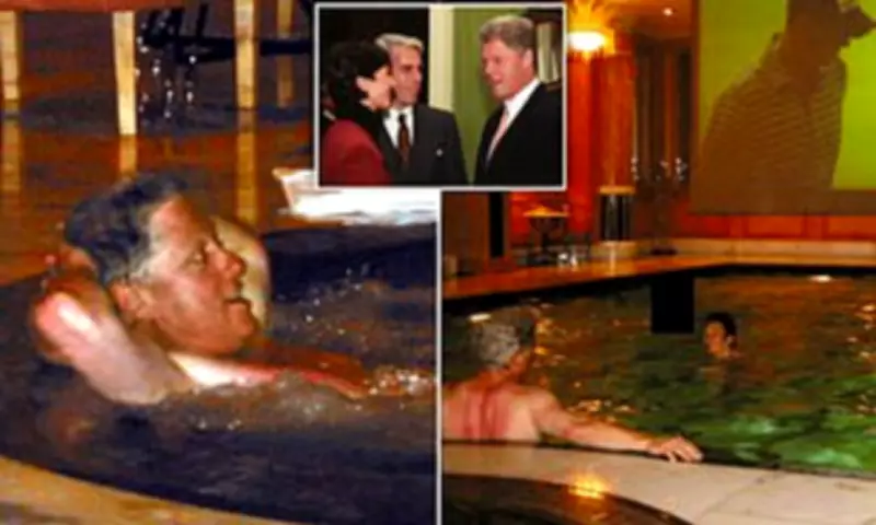 Bill Clinton Hot Tub Photo from Epstein Files Revealed as 2002 Brunei Trip Image