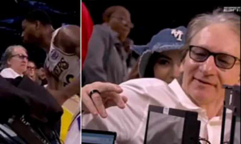 Bill Maher Injured Courtside as Lakers Guard Marcus Smart Collides with Him