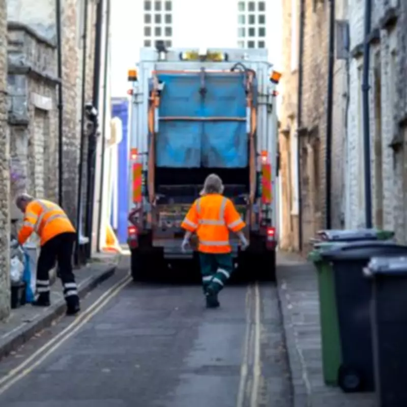 Bin Man's Hilarious TikTok Response to Road-Blocking Frustration