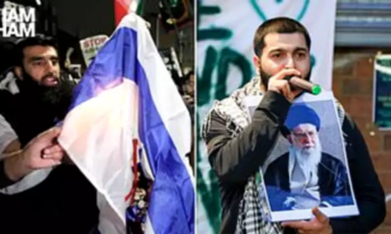 Birmingham Vigil Sees Israeli Flag Burned, 'Death to IDF' Chants Amid Police Probe