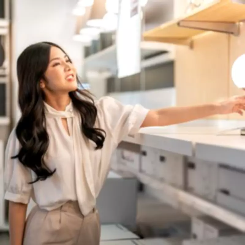 B&M's £18 Glass Lamp Rivals £135 High-End Design, Saving Shoppers Over £100