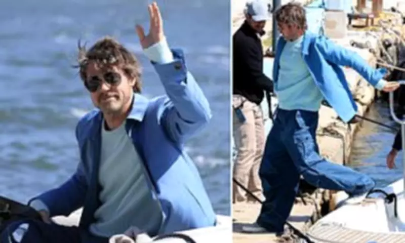 Brad Pitt Films New TV Show The Riders in Greece with Girlfriend Ines de Ramon