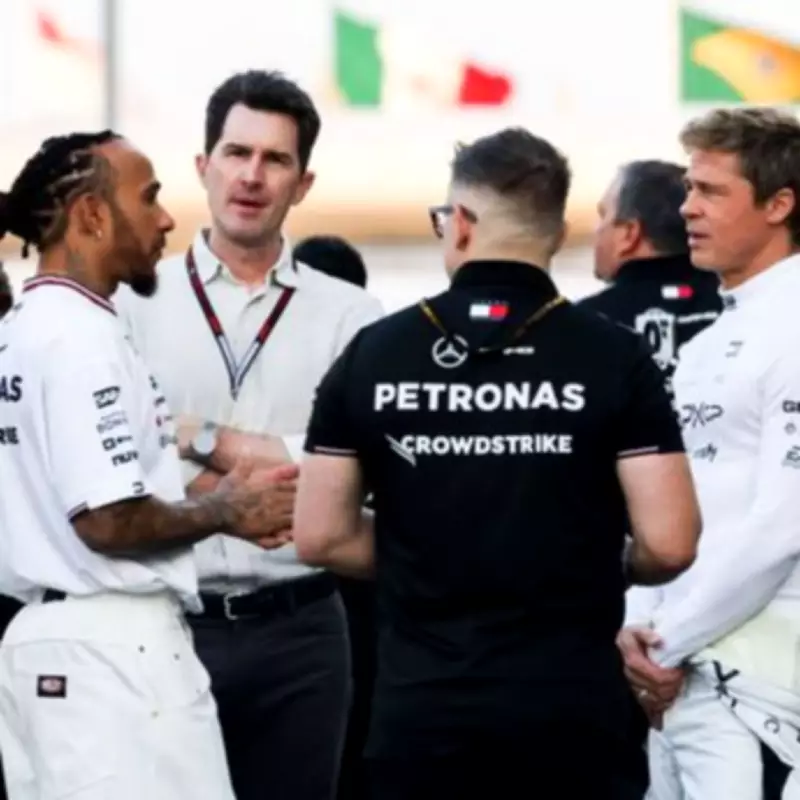 Brad Pitt Unimpressed by Lewis Hamilton's Age Jibe as F1 Film Wins Oscar