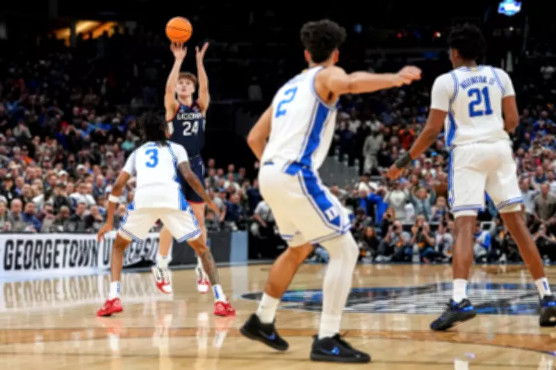 Braylon Mullins' Last-Second Three-Poiter Sends UConn to Final Four Over Duke