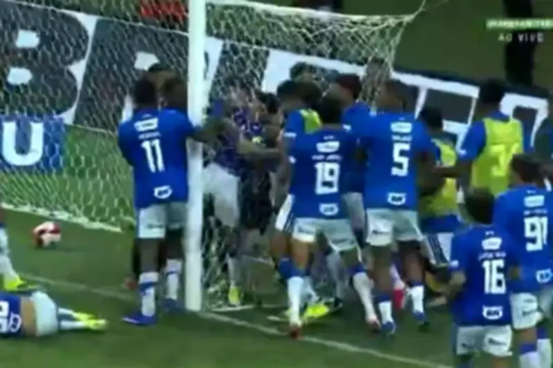 Brazilian State Final Descends into Chaos as 23 Players Sent Off After Brawl