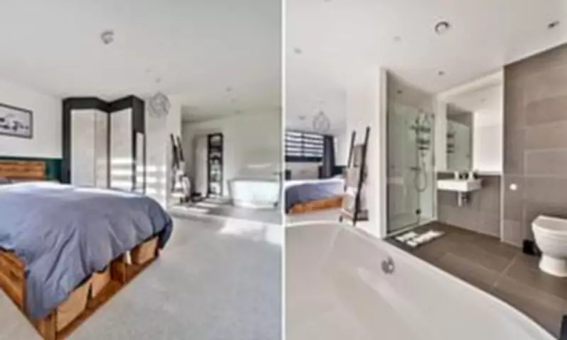 Bristol Flat with Doorless Bathroom in Bedroom Listed as 'Elite Living'