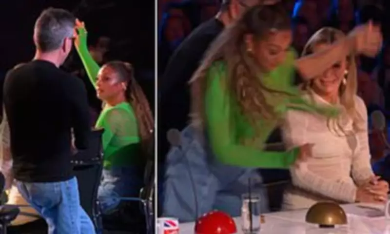 Britain's Got Talent Judges in Physical Golden Buzzer Clash