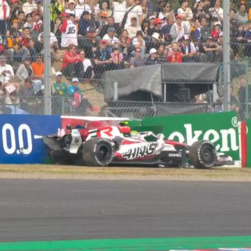 British F1 Driver Oliver Bearman Escapes Fractures After High-Speed Crash in Japan