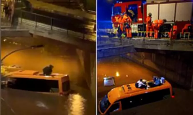 British Tourists Rescued from Flooded Car in Tenerife During Storm Therese