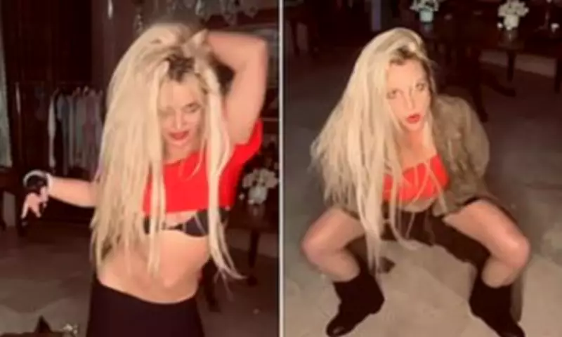 Britney Spears Dances Wildly on Instagram After Reuniting with Sons