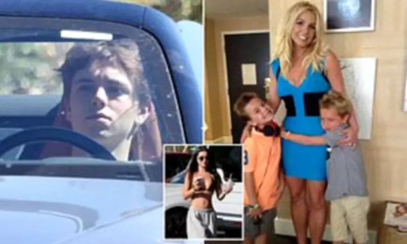 Britney Spears' Son Jayden Seen Driving Her Mercedes After Her DUI Arrest