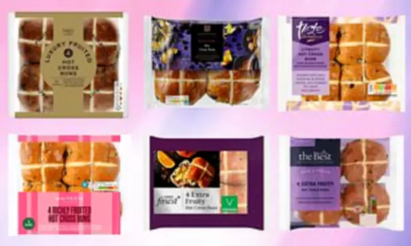 Budget Buns Triumph: ASDA Ties with M&S in Easter Taste Test