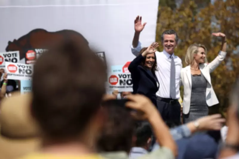 California Democrats Favour Newsom Over Harris for 2028 Nomination, Poll Reveals