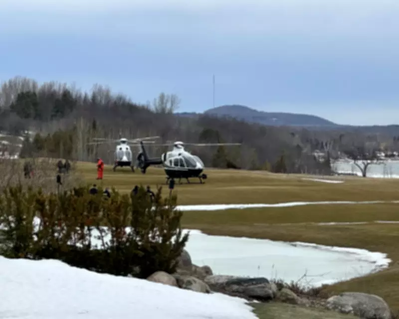 Canadian Ice Fishers' Harrowing Rescue After Ice Shelf Breaks Away
