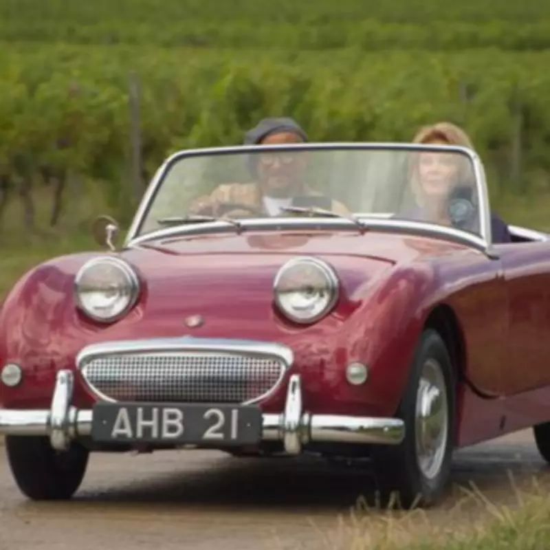 Car SOS Welcomes Dame Joanna Lumley for Emotional Frogeye Sprite Restoration
