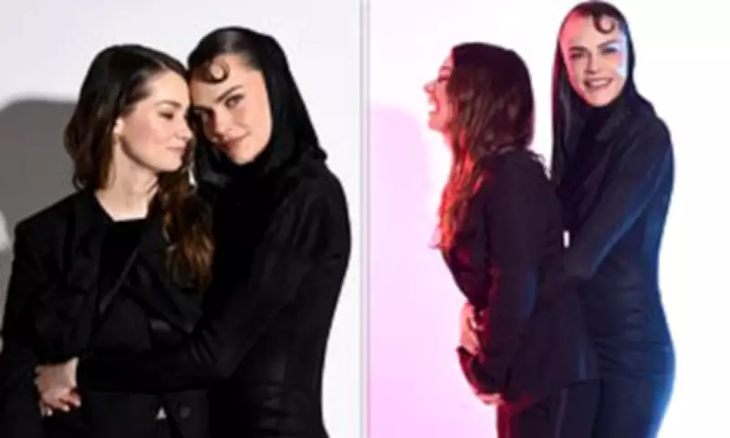Cara Delevingne and Minke Shine at GLAAD Awards with Heartfelt Display