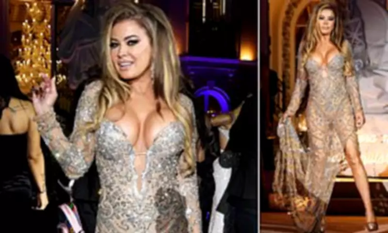 Carmen Electra Stuns at Oscars Party, Reveals Beauty Secrets and Surgery Regrets