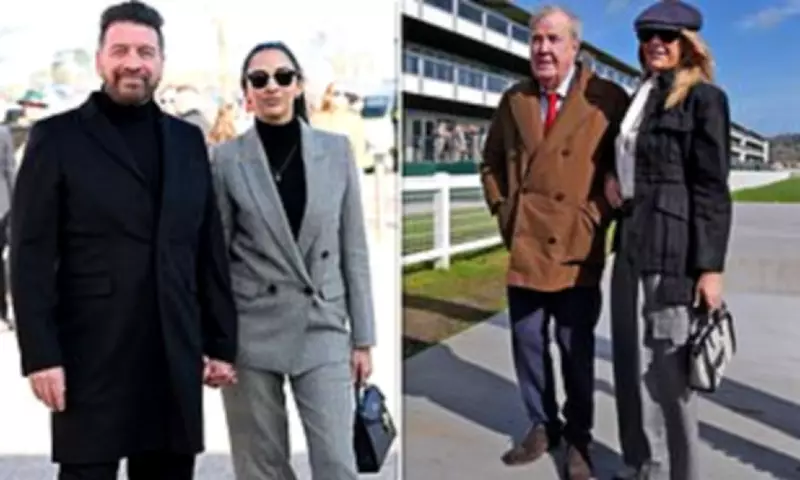 Celebrity Couples Shine at Cheltenham Festival's Sunny Final Day