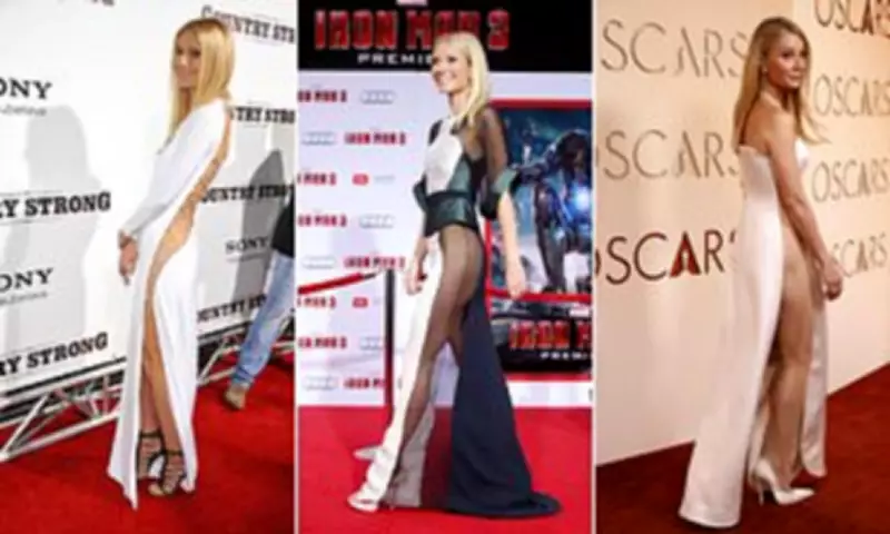 Celebrity Leg Slit Trend Returns with High Wardrobe Malfunction Risk