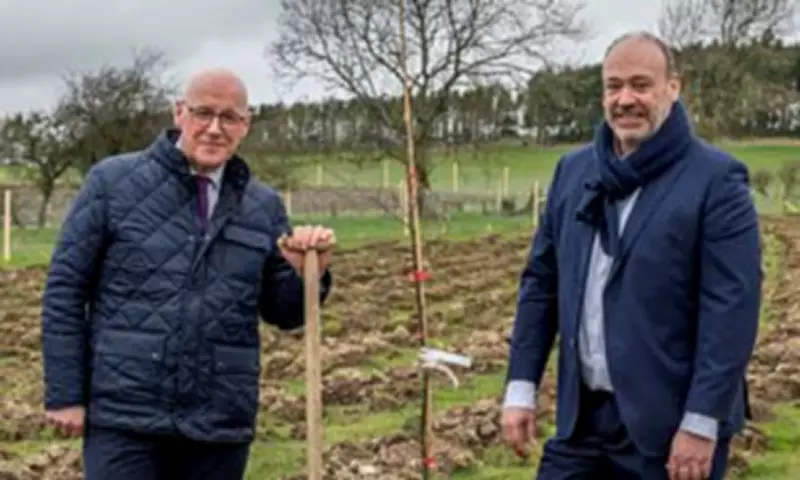 Center Parcs Launches £450m Scottish Village with First Minister Planting Trees