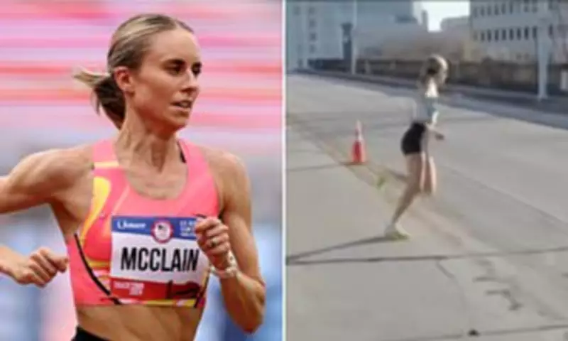 Chaos at US Half Marathon Championships as Lead Bike Derails Top Runners