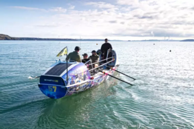 Charity Rowers Forced to Shelter in Northern Ireland Amid Severe Storm