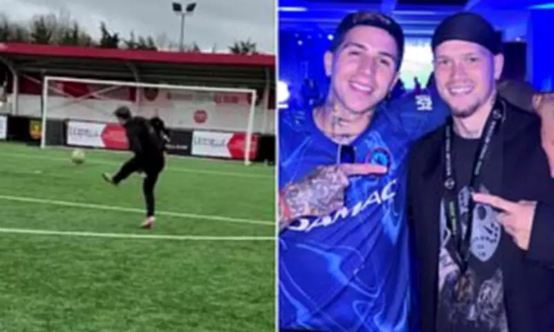 Chelsea's Mudryk Trains at Uxbridge FC Amid Ongoing Doping Ban Silence