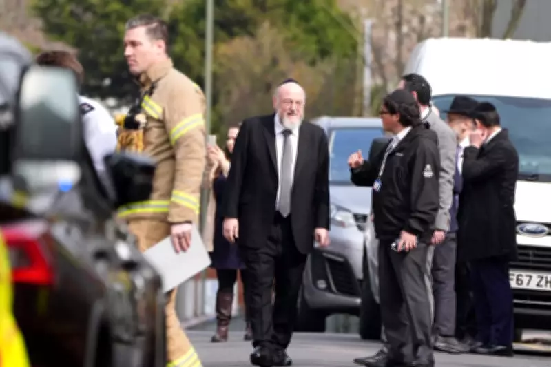 Chief Rabbi Defies Ambulance Arson Attack, Vows Jewish Community Will Not Be Cowed