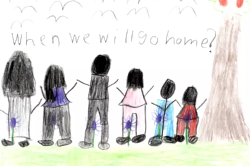 Children's Drawings Reveal Trauma in Texas ICE Facility Amid Family's Medical Neglect Claims