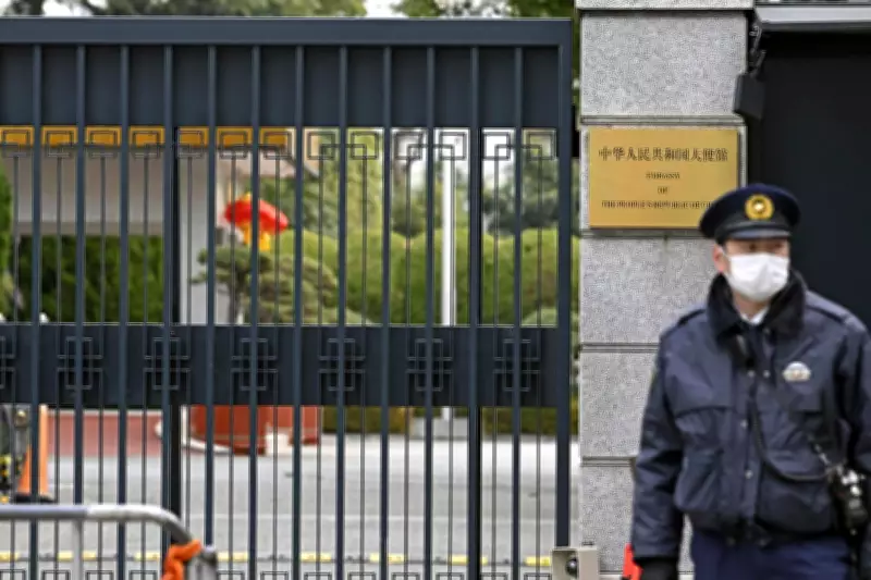China Demands Investigation After Japanese Man Breaches Embassy in Tokyo