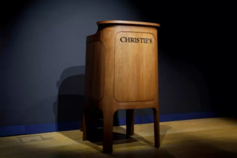 Christie's Unveils Sustainable Auction Rostrum Designed by Sir Jony Ive