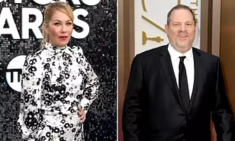 Christina Applegate's Weinstein Confrontation Draws Surprising Response from Prison