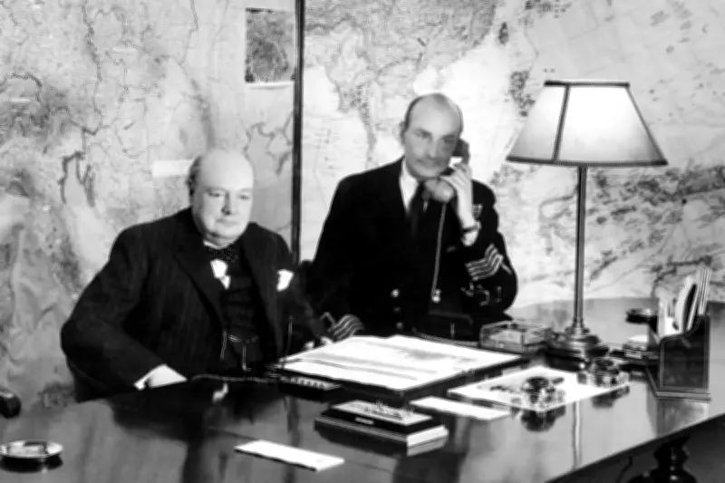 Churchill's Solemn War Approach Contrasts With Trump's Casual Rhetoric