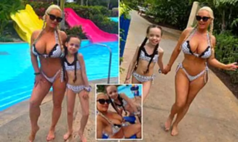 Coco Austin and Daughter Chanel Flaunt Matching Bikinis on Bahamas Getaway
