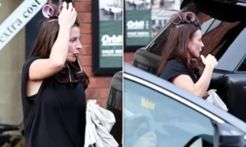 Coleen Rooney Steps Out with Hair Rollers in Cheshire Amid Family Tributes