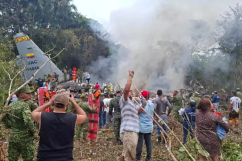 Colombian Military Plane Crash Injures 77, President Calls for Modernisation