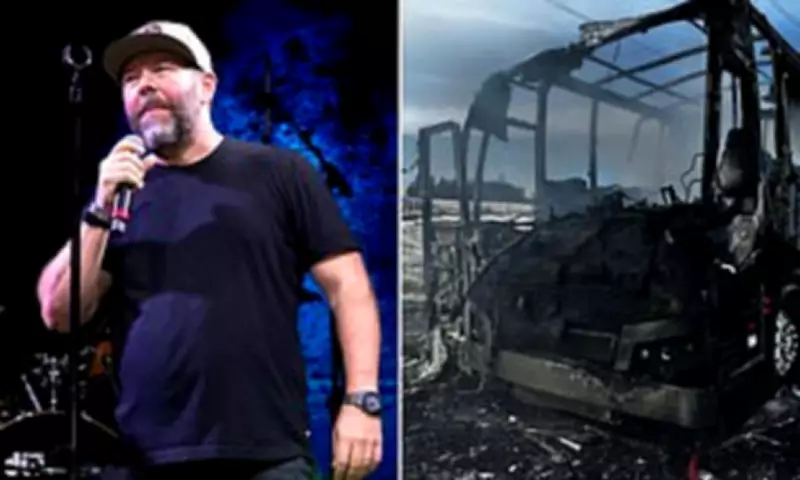 Comedian Bert Kreischer's Tour Bus Destroyed in Mysterious Fire