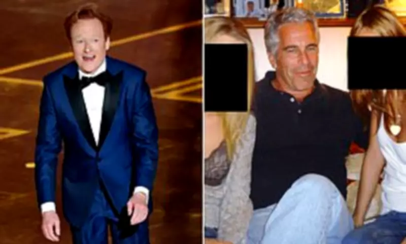 Conan O'Brien's Oscars Joke About Epstein and British Arrests Sparks Shock