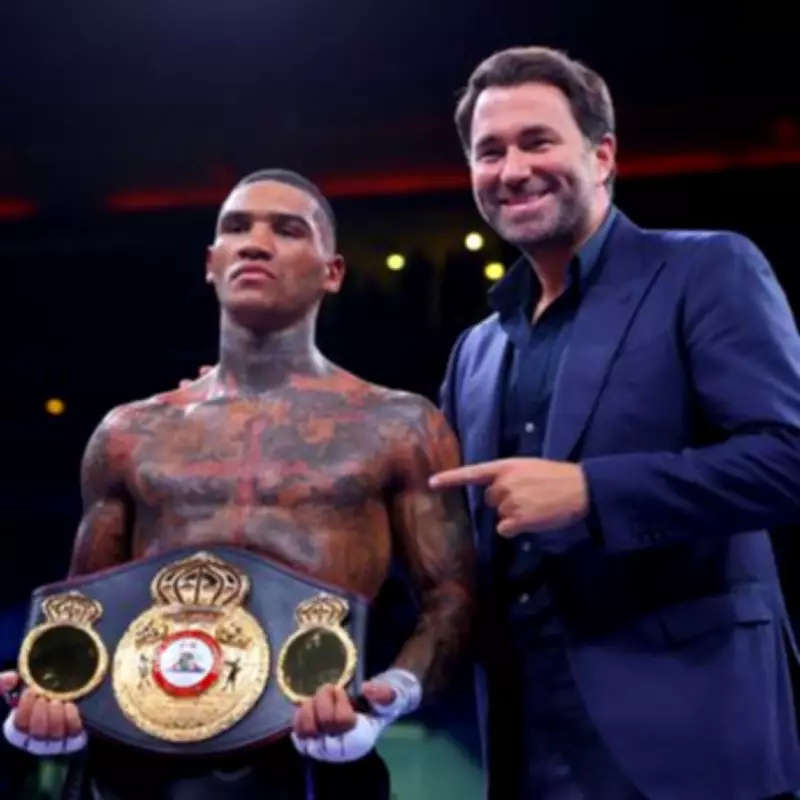 Conor Benn Denies Eddie Hearn's $500,000 Loan Claim Amid Boxing Split