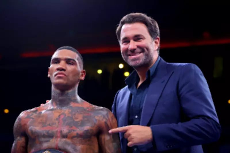 Conor Benn Details Message to Eddie Hearn After Matchroom Departure